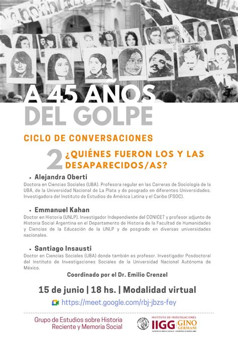 Segundo Encuentro Del Ciclo De Conversaciones «a 45 Años Del Golpe