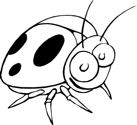 Color Ladybug Clipart Outline Clip Art Library