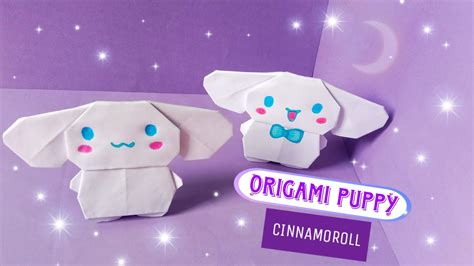 Origami Paper Cinnamoroll Easy Paper Craft Sanrio Nusratcreatives