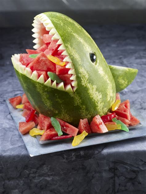 Watermelon Shark Carving - Pittsburgh Parent