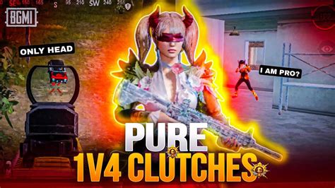 Pure Clutches Bgmi Gameplay Handcam Intense 🔱 Youtube