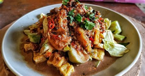 tahu gimbal delicious  gurih  gimbal udang