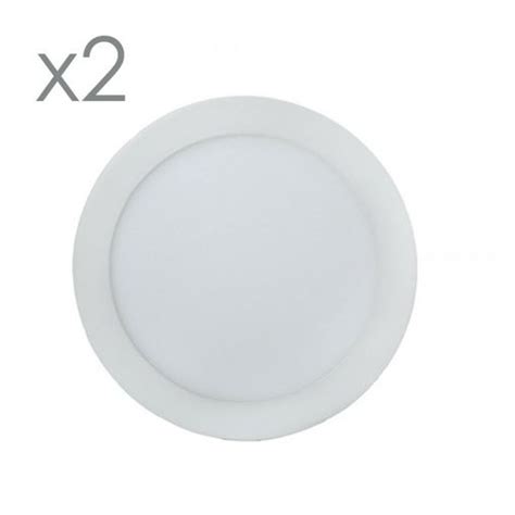 Pack Downlight Led Redondo Extraplano W K Blanco Con Ofertas