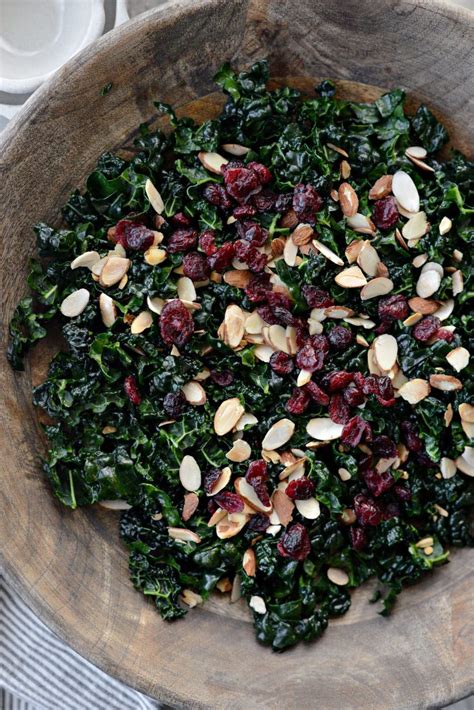 Everyday Kale Salad Simply Scratch