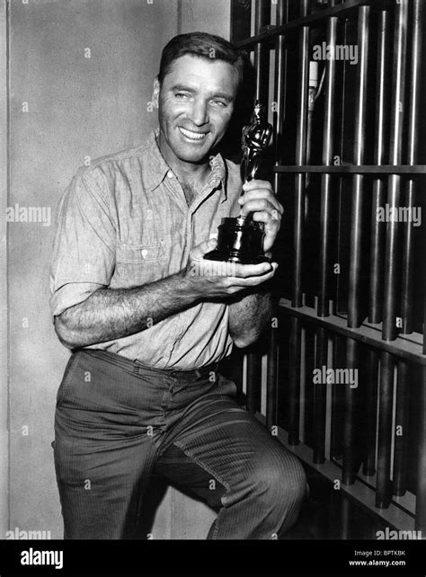 BURT LANCASTER WITH OSCAR ACTOR (1962 Stock Photo - Alamy