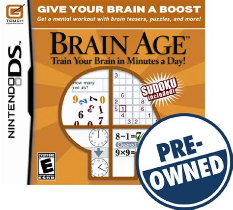 Customer Reviews Brain Age Train Your Brain In Minutes A Day PRE