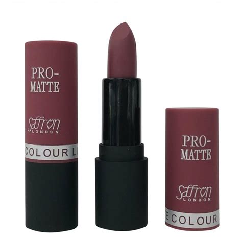 Saffron Pro Matte Lipstick 02 Matte Nude