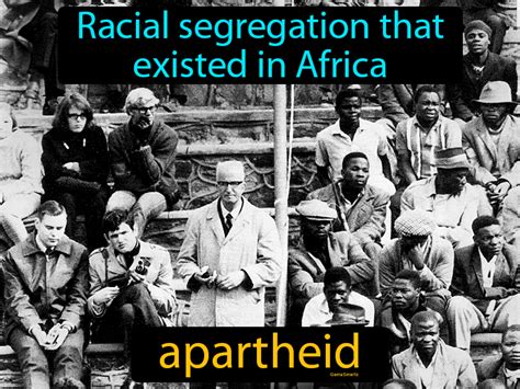 Apartheid Definition & Image | GameSmartz