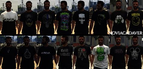 T Shirt MP Male Texture GTA5 Mods