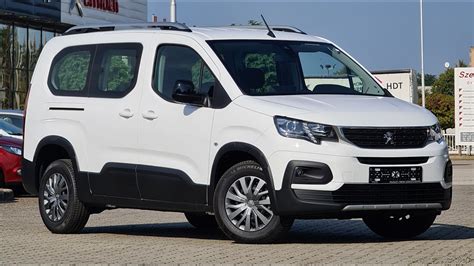 Peugeot Rifter Allure L Bluehdi Polar White Youtube