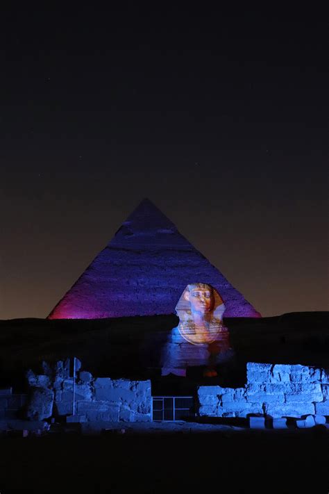 Pyramids of Giza Sound and Light Show - Sparkles and Shoes