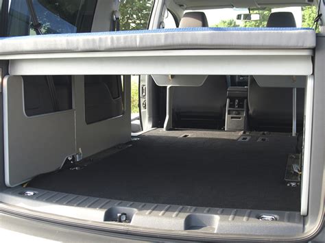 Système De Lit Aménageable Vw Caddy Maxi 200 X 133 Cm Avec Rembourrage