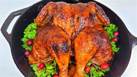 Bourbon Glazed Chicken Recipe Perfect For The Holidays Youtube