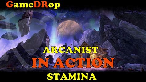 Eso Stamina Arcanist Build In Action Dps Meter On Maw Of Lorkhaj Hm