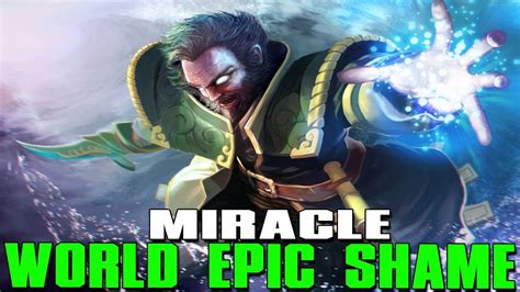 Miracle Kunkka World Epic Shame Best Pro Mmr Dota Gameign