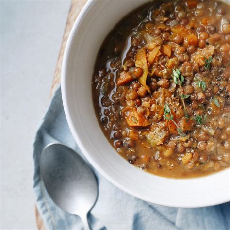 Soupe Facile Aux Lentilles Et L Gumes Recipe Cart