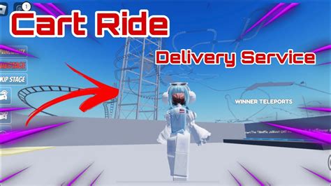 Cart Ride Delivery Service Roblox Roblox Youtube