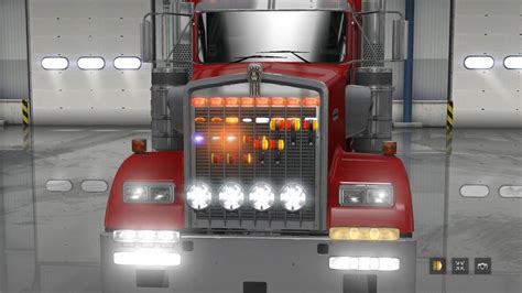 Colored Light Bulbs And Other Lighting Engineering For All Trucks Mod