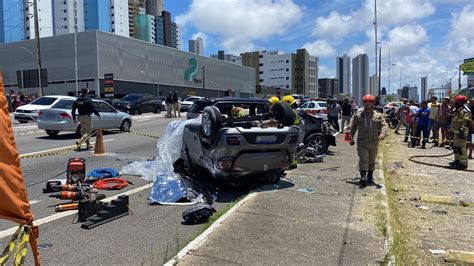 Acidente Grave Na Br Em Jo O Pessoa Deixa Dois Mortos E Feridos