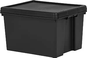 JMS We Create Smile Black 45 Litre BAM Heavy Duty Recycled Plastic