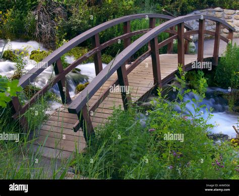 Small Bridge Over Stream Hi Res Stock Photography And Images Alamy