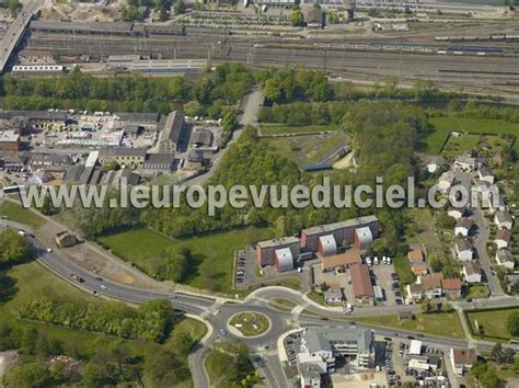 Photos aériennes de Thionville 57100 La Gare et le Fort de Yutz