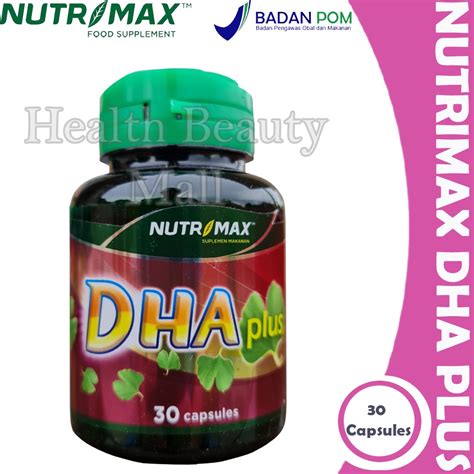 Jual Nutrimax Dha Plus 30 Caps Vitamin Penambah Daya Ingat Otak