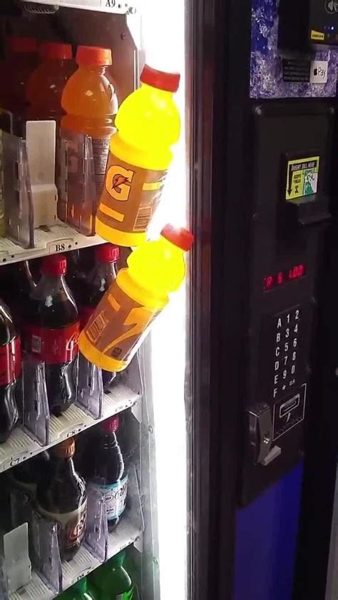 Guy Fails To Retrieve Drinks Stuck In Vending Machine Jukin Licensing