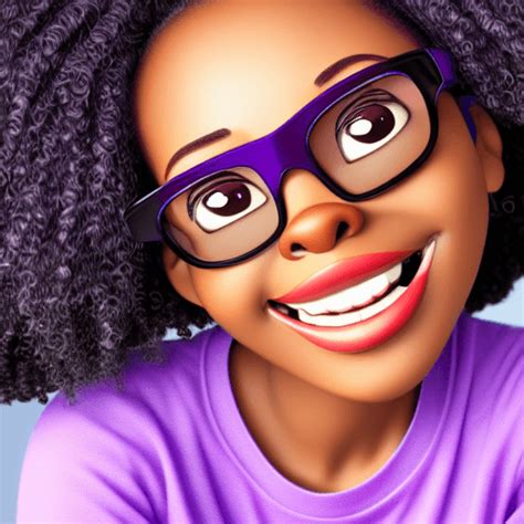 Hermosa Chica De Piel Morena Al Estilo Disney Pixar Creative Fabrica