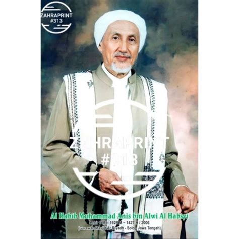 Jual Poster Photo Foto Al Habib Ali Bin Muhammad Al Habsyi Laminating