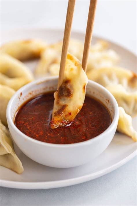 Easy Potsticker Dipping Sauce Recipe Sauce Fanatic Hey Review Food