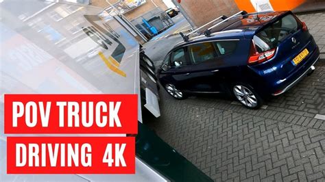 4K POV Truck Driving 42 Mercedes Actros Rotterdam Netherlands