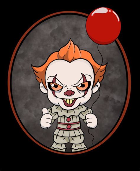 Chibi Pennywise The Clown Pennywise T Shirt Teepublic Pennywise