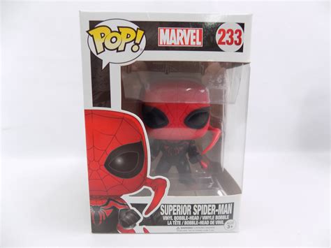 Damaged Funko Pop Marvel Superior Spider Man 233 Vinyl Figure