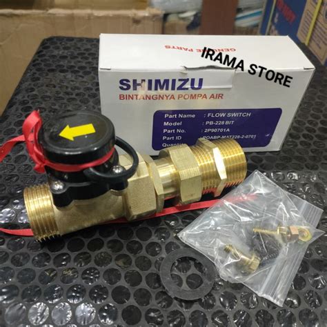 Jual Flow Switch Shimizu Original 1 X 1 Otomatis Pompa Dorong Booster