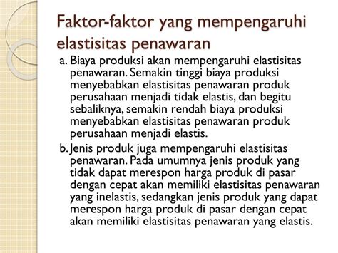 Elastisitas Permintaan Pengertian Jenis Faktor Yang Mempengaruhi Hot