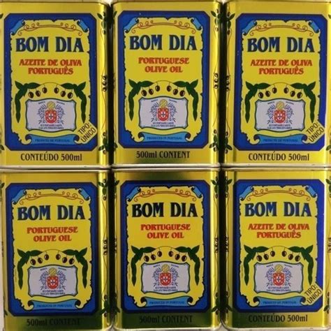 Kit C Latas Azeite De Oliva Portugu S Bom Dia Lata Ml