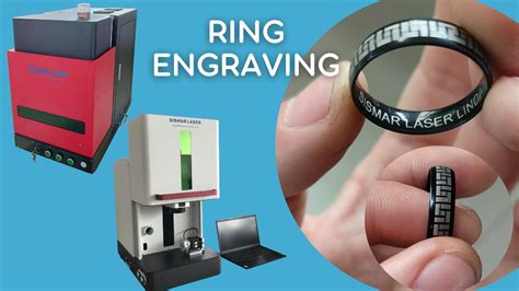 Inside Ring Engraving By Fiber Laser Jewelry Laser Engraving Machine