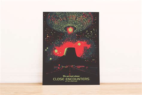 'Close Encounters' - Poster/Illustration on Behance