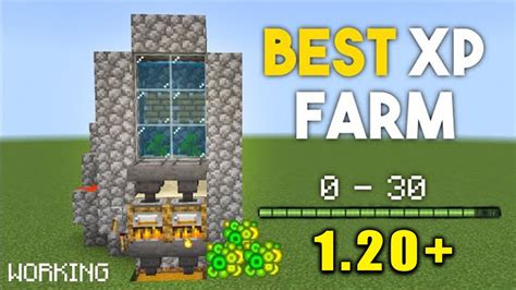 Simple 1 20 Xp Farm In Minecraft Bedrock Mcpe Xbox Ps4 Nintendo Switch Pc Youtube