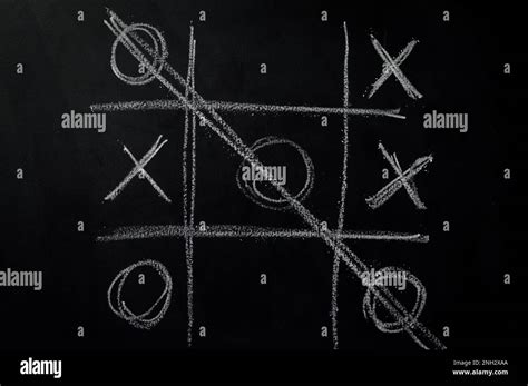 Tic Tac Toe Game With A Winner Concept Symbol For A Winner Or Winning