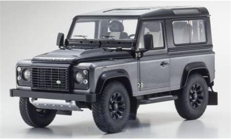 Modellautos Land Rover Defender Kyosho Final Edition Grau