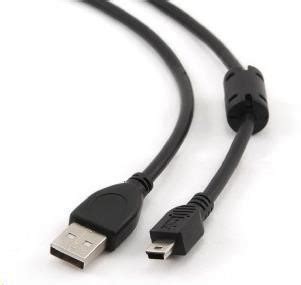 GEMBIRD Kabel USB 2 0 A Mini B 5pin propojovací HQ s ferritovým