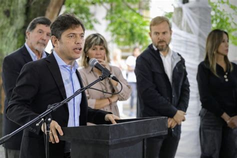 Kicillof inauguró el nuevo edificio de la Escuela Secundaria N8 de