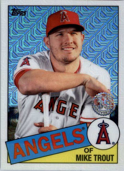 Topps Topps Silver Pack Chrome C Mike Trout Nm Mt