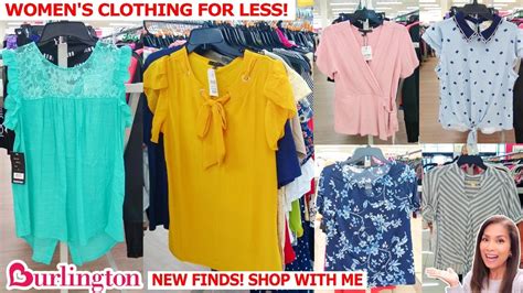 Burlington Shop With Me ️ ~designer Summer Clothing For Less Blouses Fashionforless