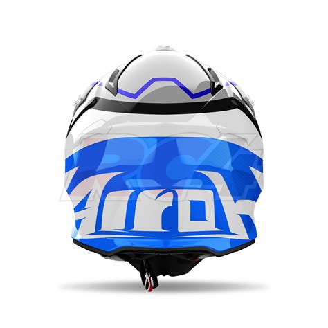 Capacete Airoh Aviator Ace Ground Blue Gloss Rc