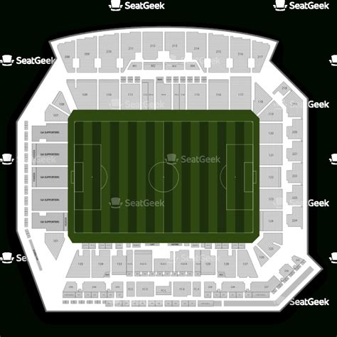 Banc Of California Stadium Map | Printable Maps