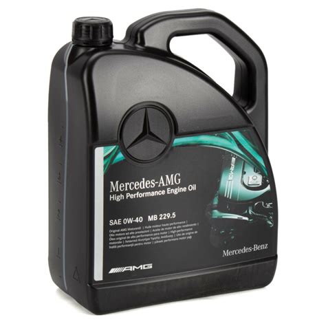 Original Mercedes AMG Motoröl High Performence AMG 0W 40 5l Motorö