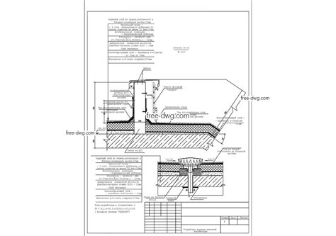 Устройство воронки ливневой канализации в Автокаде